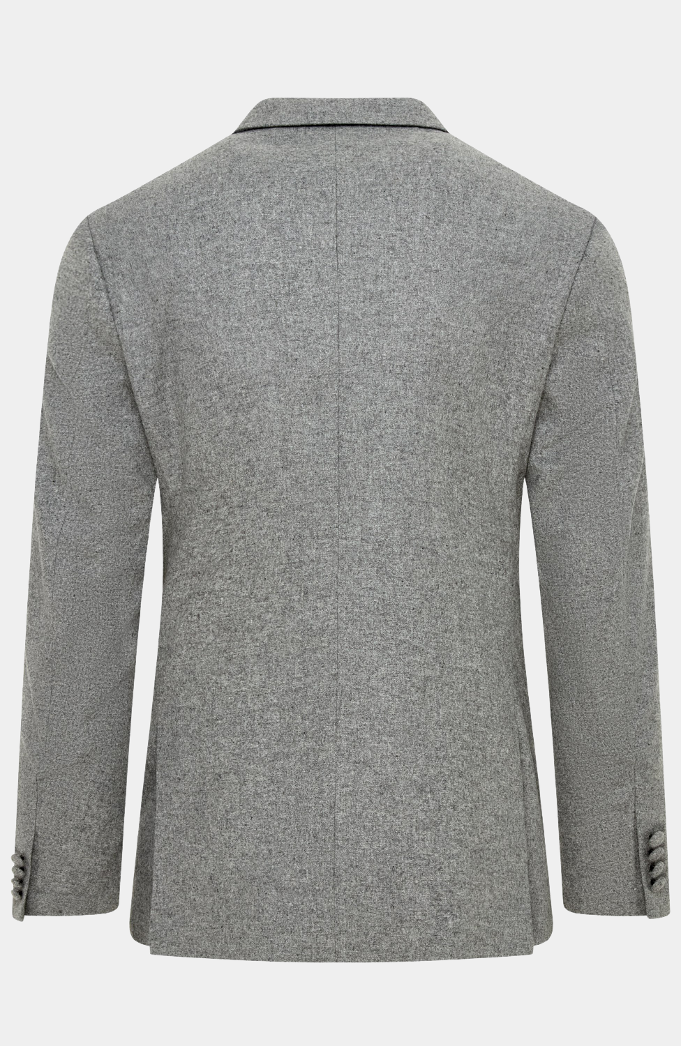 GIBRALTAR GREY DOUBLE BREASTED TWEED JACKET