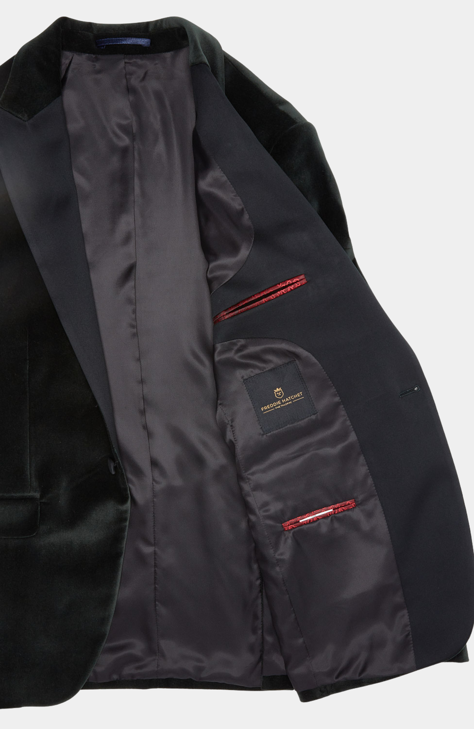 GREEN VELVET 3 PIECE TUXEDO