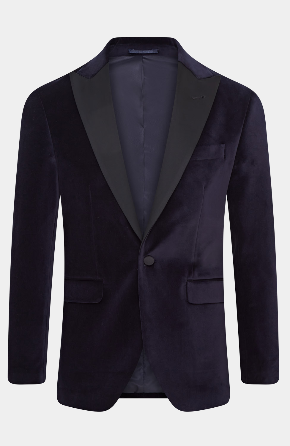 NAVY VELVET 3 PIECE TUXEDO (NAVY / NAVY COMBINATION)