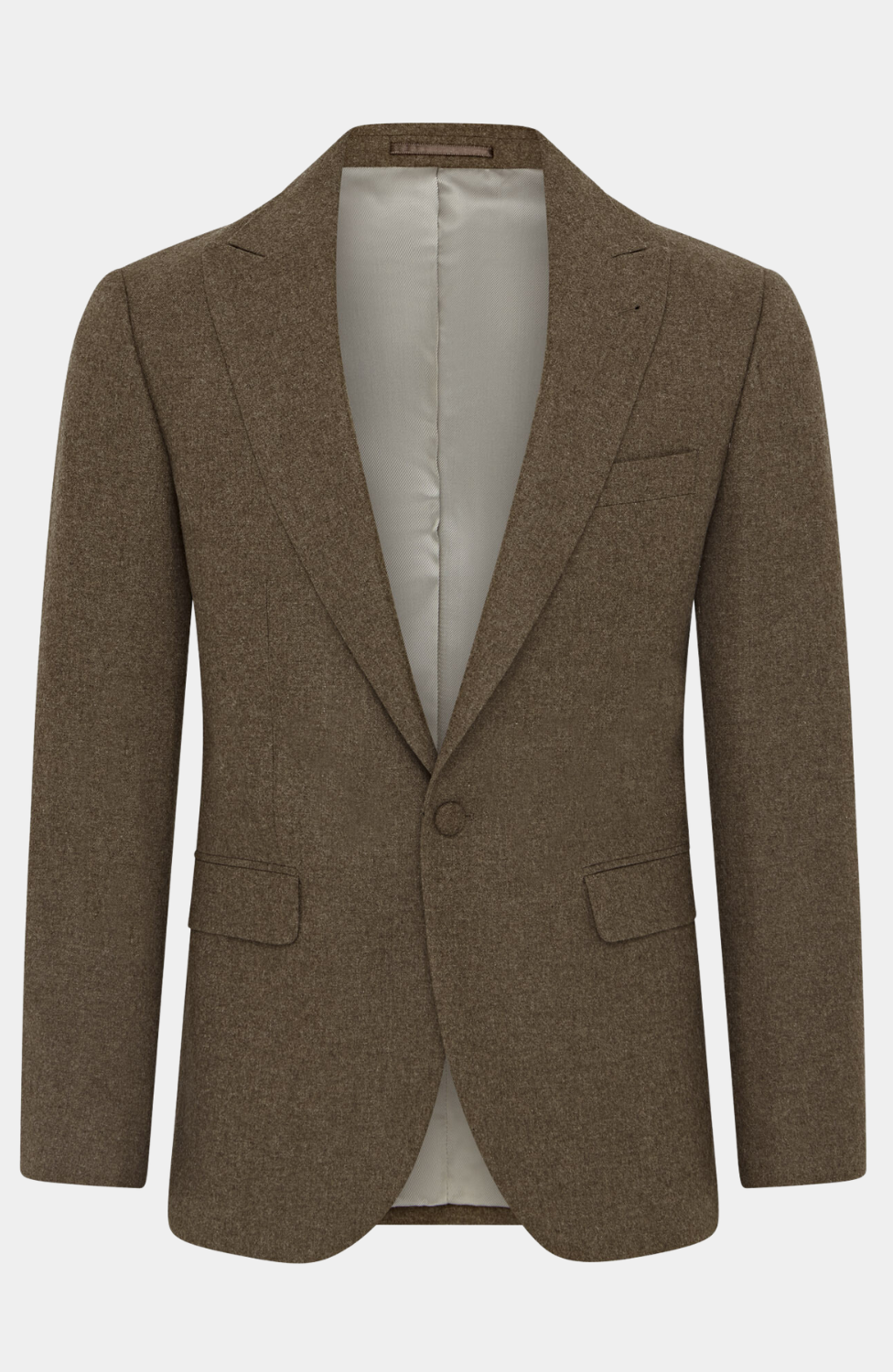 SCARBA BROWN TWEED JACKET