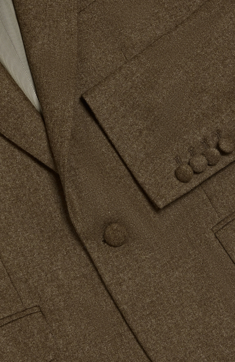 SCARBA BROWN TWEED JACKET