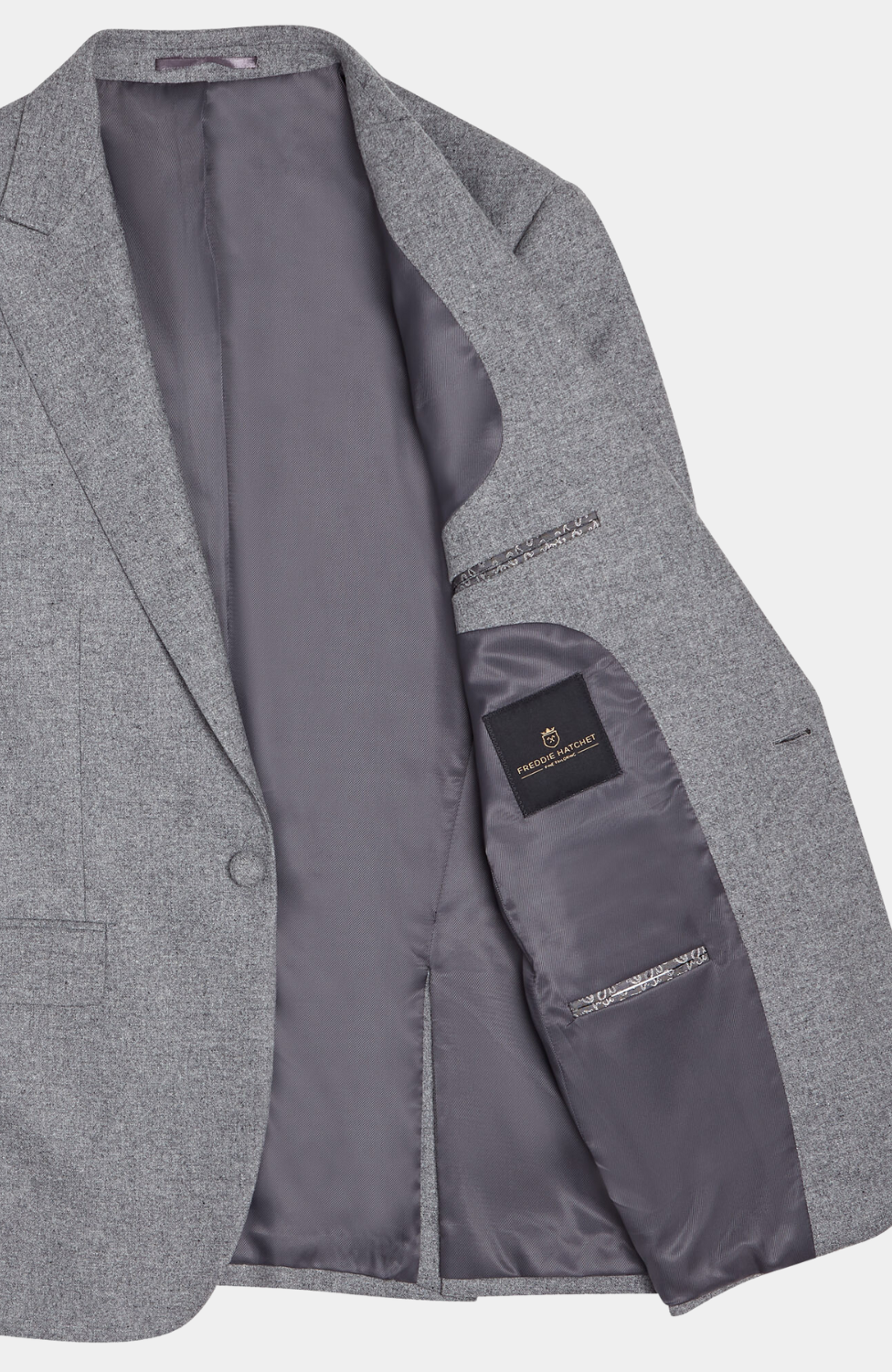 GIBRALTAR GREY TWEED JACKET