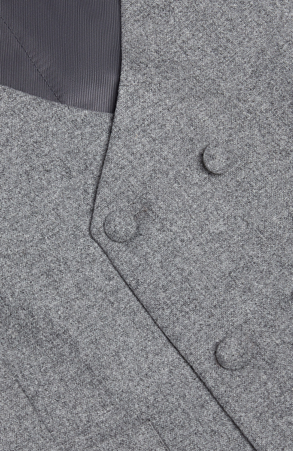 GIBRALTAR GREY DOUBLE BREASTED WAISTCOAT - HIRE