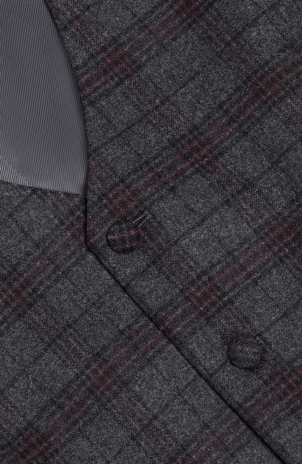 INISHEER CHECK TWEED WAISTCOAT