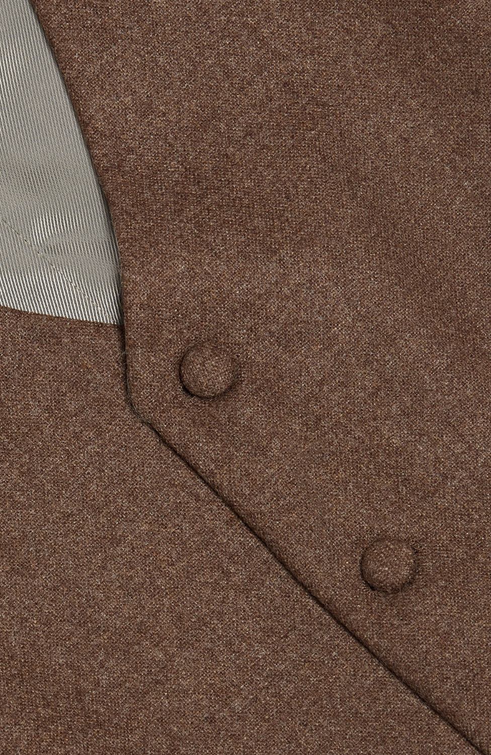 SCARBA BROWN TWEED WAISTCOAT