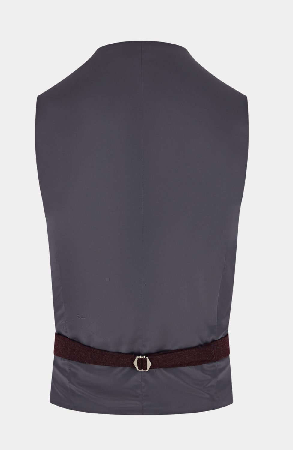 INISHEER BURGUNDY TWEED WAISTCOAT - HIRE