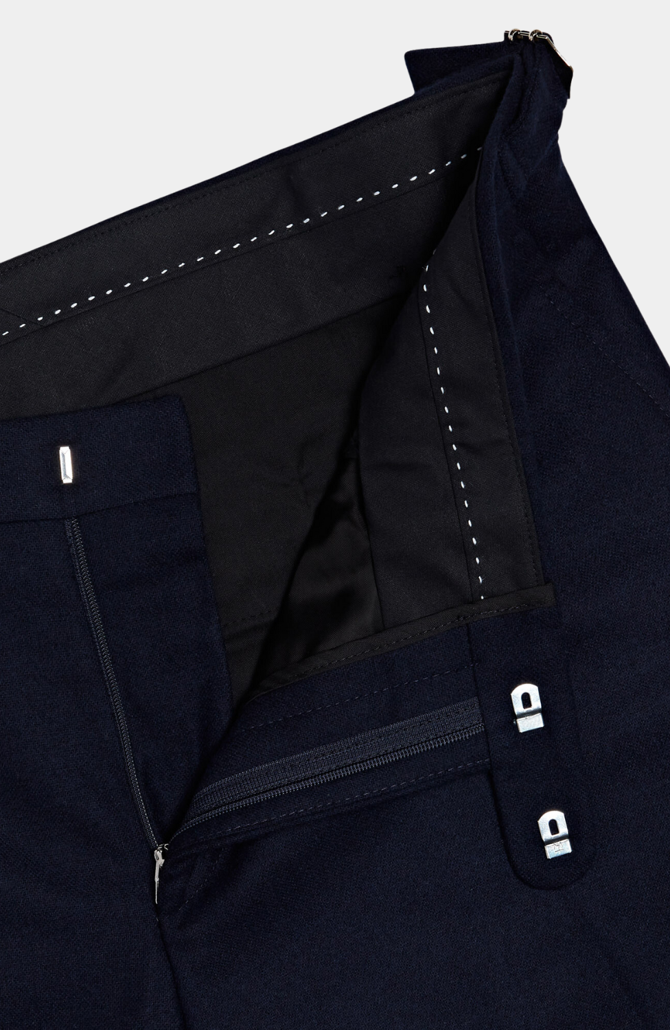 COPELAND NAVY TWEED 3 PIECE SUIT