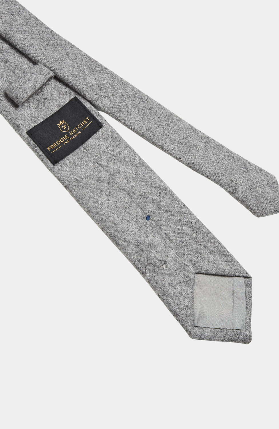 GIBRALTAR GREY TWEED TIE