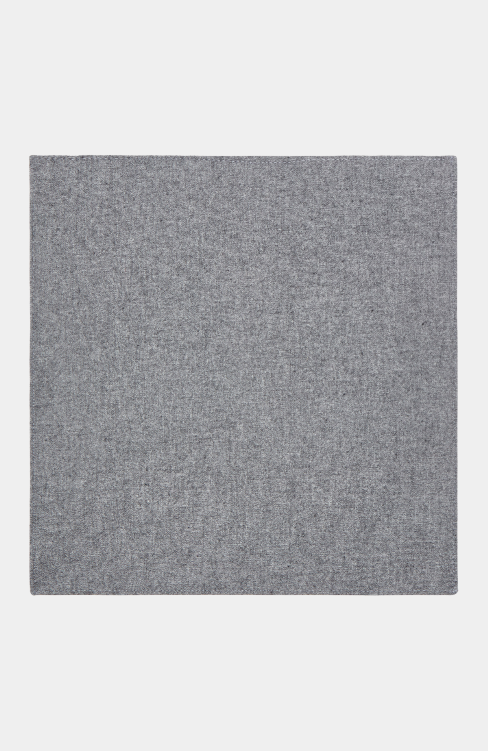 GIBRALTAR GREY TWEED POCKET SQUARE