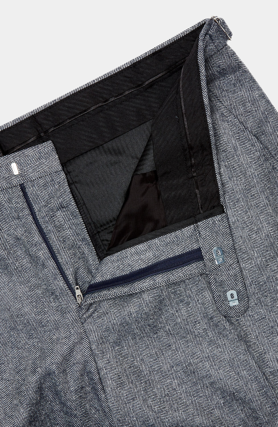 TRESCO HERRINGBONE TROUSER