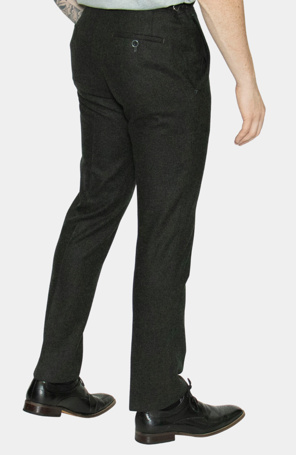 BARRA GREEN TWEED 3 PIECE SUIT