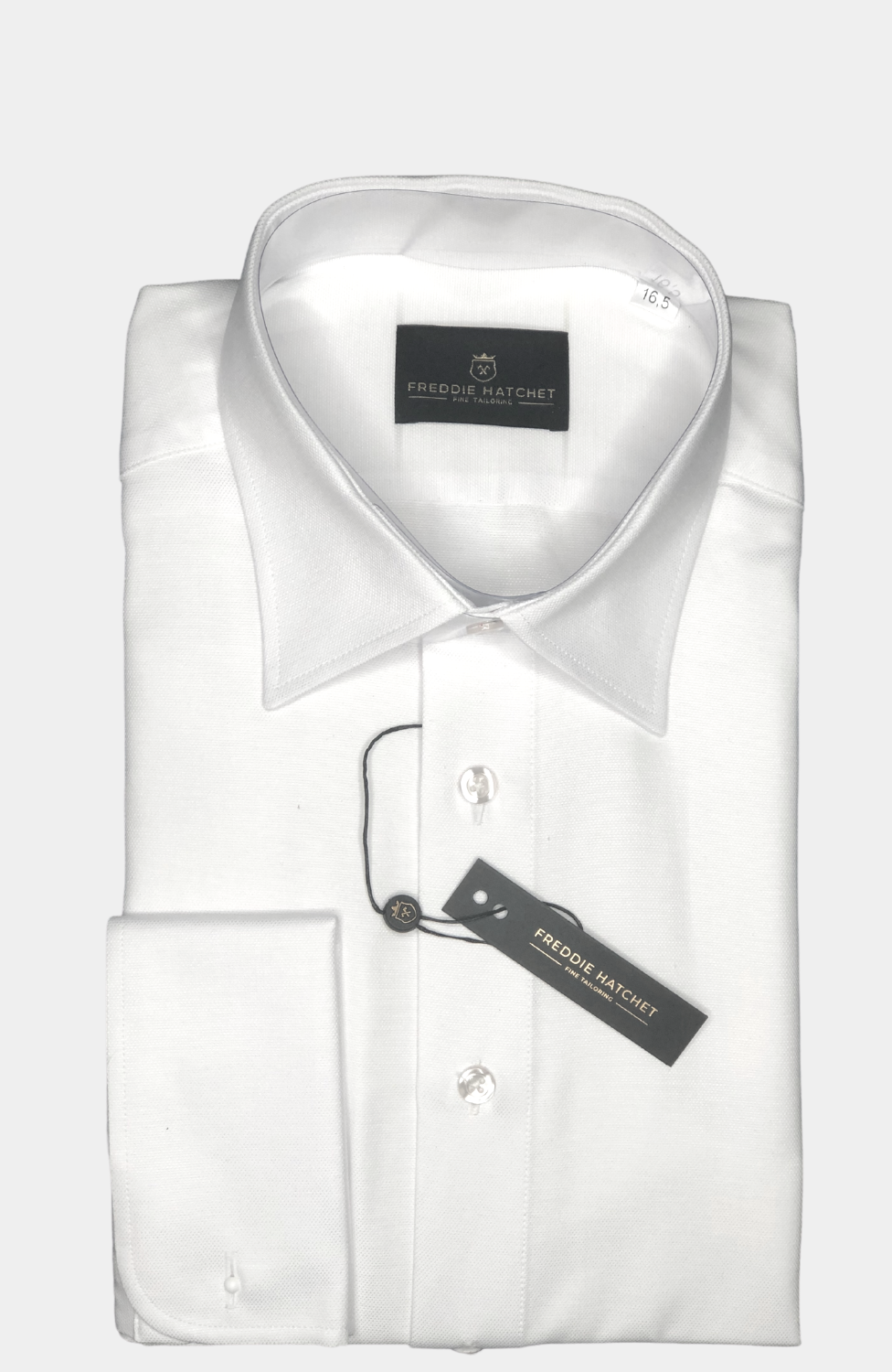 WHITE SLIM FIT DRESS SHIRT