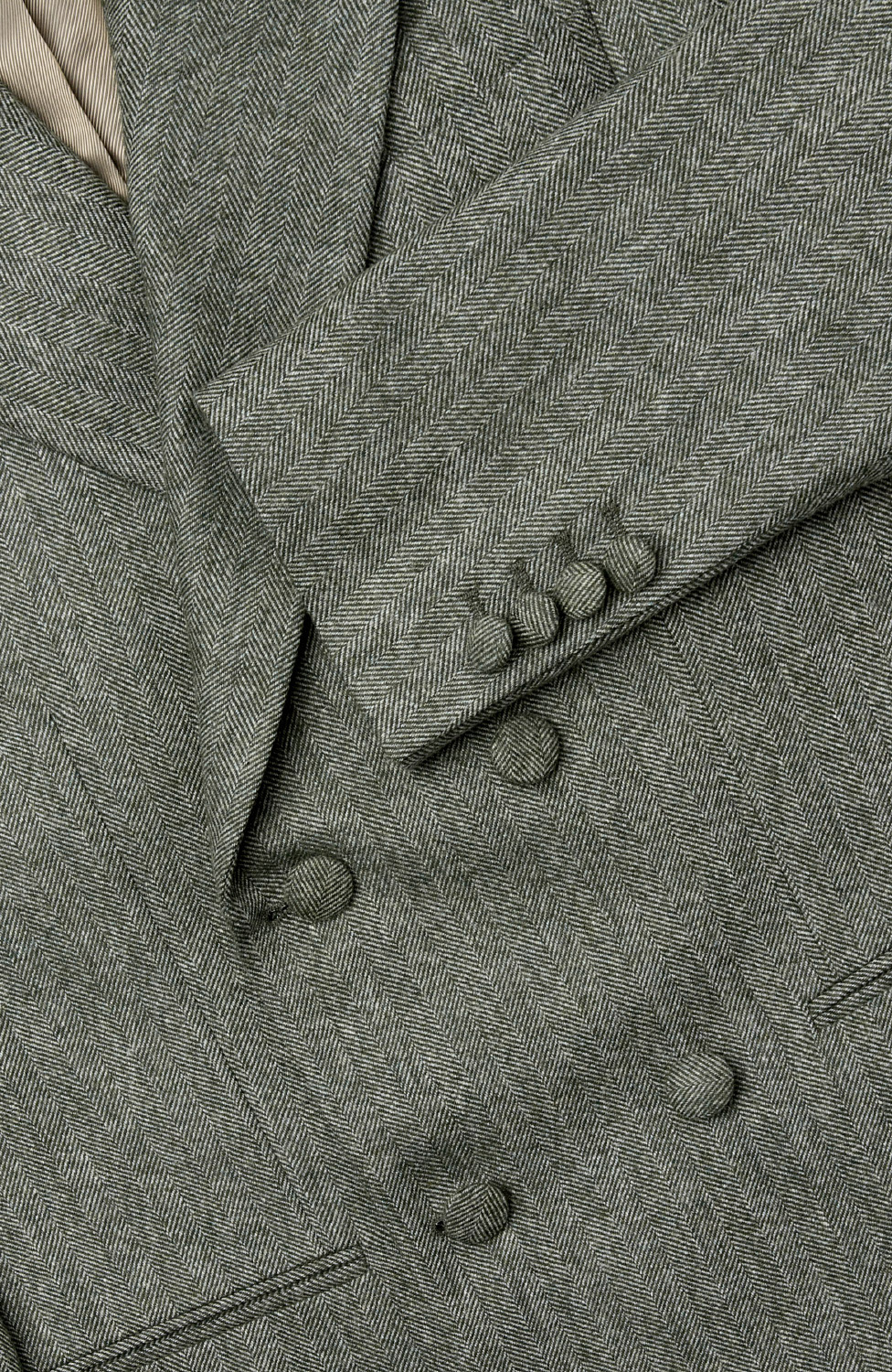FETLAR DOUBLE BREASTED HERRINGBONE JACKET