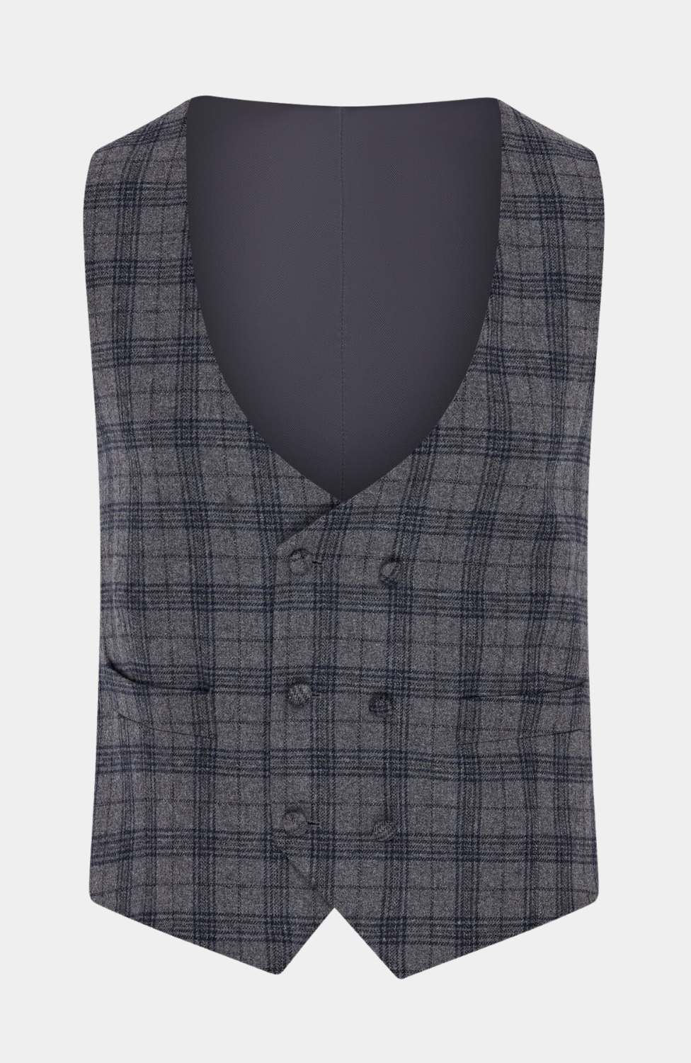 MAIDENS DOUBLE BREASTED WAISTCOAT - HIRE