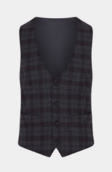 INISHEER CHECK WAISTCOAT - HIRE: £25.00