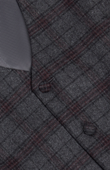 INISHEER CHECK WAISTCOAT - HIRE: £25.00
