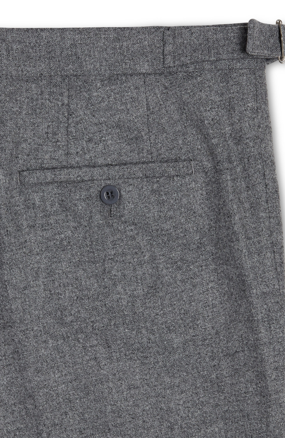 GIBRALTAR GREY TWEED - 3 PIECE DOUBLE BREASTED SUIT