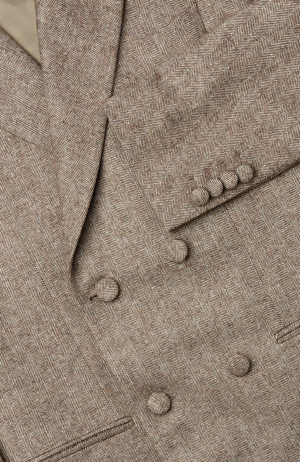 WESTRAY HERRINGBONE DOUBLE BREASTED JACKET
