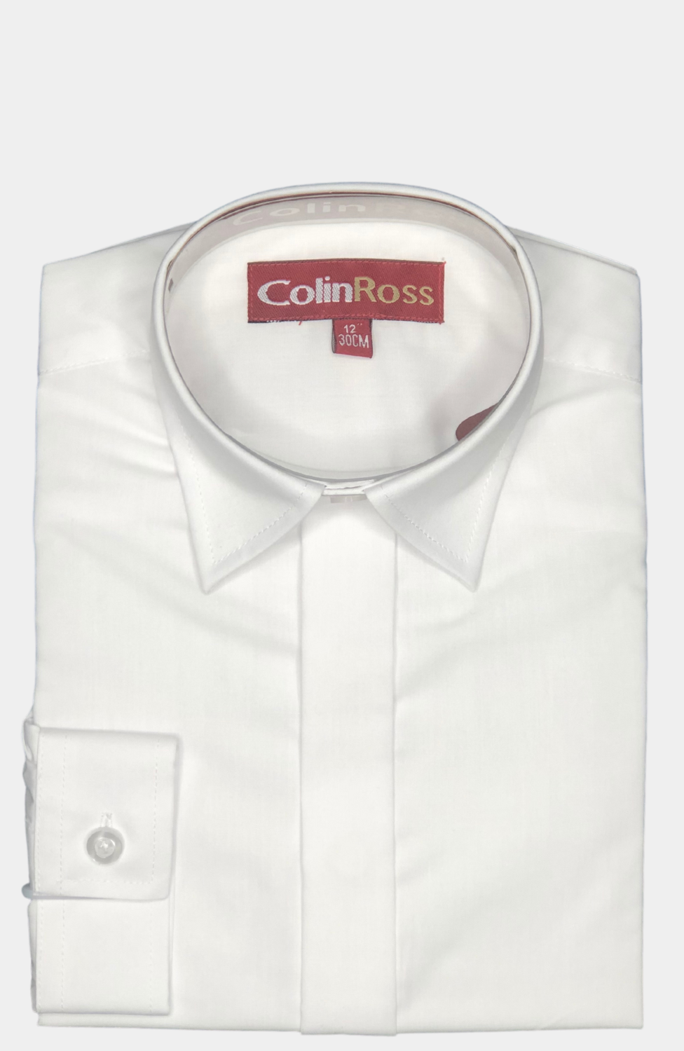 BOYS WHITE DRESS SHIRT