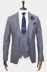 JERSEY 3 PIECE SUIT - MADE TO ORDER