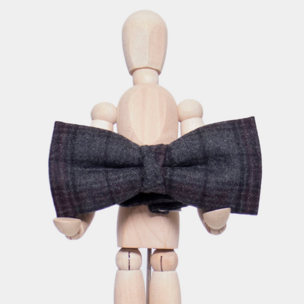 Inisheer Check Bow Tie