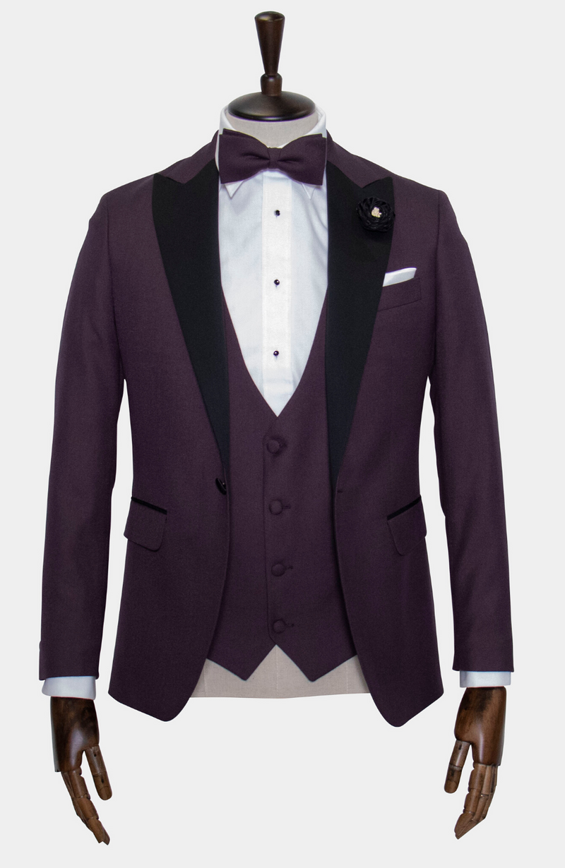 CARDINAL TUXEDO JACKET - MADE TO ORDER