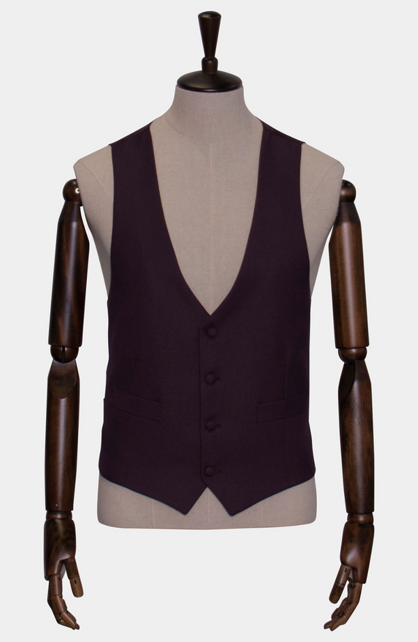 CARDINAL WAISTCOAT - MADE TO ORDER